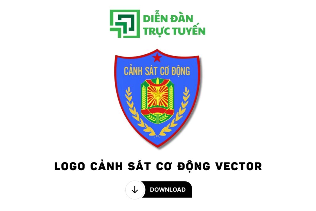 Tải Trọn Bộ 10+ Mẫu Logo Cảnh Sát Cơ Động Vector Miễn Phí