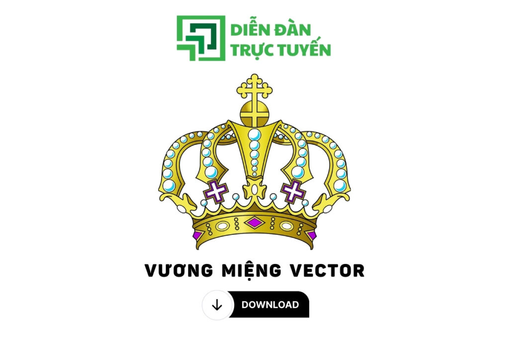 Free Download 10+ Mẫu Vương Miện Vector Đẹp - File PNG, AI, EPS, JPG, PDF