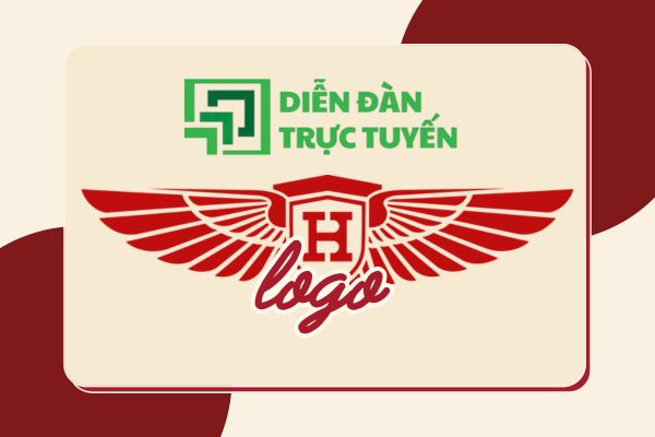 avatar logo hiu vector