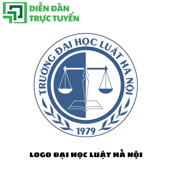 Logo đại học luật hà nội