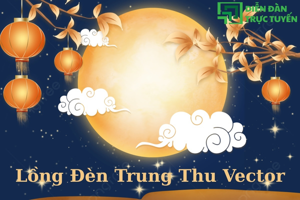 long-den-trung-thu-vector