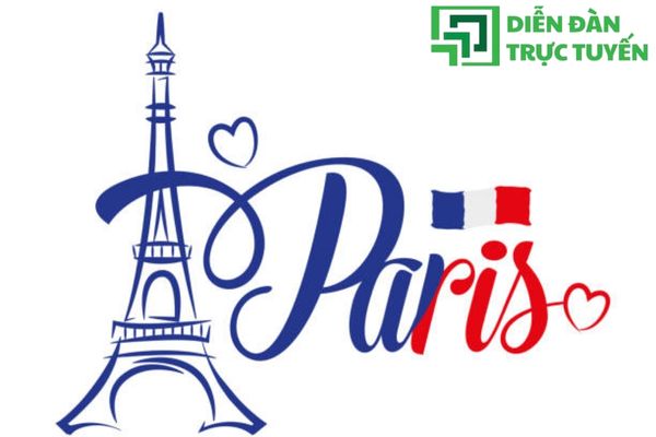 tháp eiffel vector